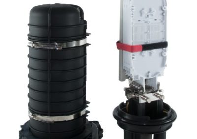 OPTICAL CLOSURE 96-SPLICES / 4+1 INPUTS