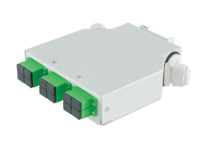 DIN FO BOX Optical Box DIN fixing