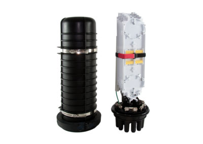OPTICAL CLOSURE 96-SPLICES – 8+1 INPUTS