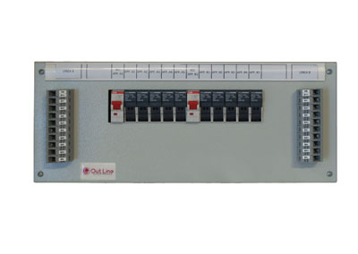 PDU – 48VCC – 5-5 MULTI-USER 48Vdc PDU – 3RU